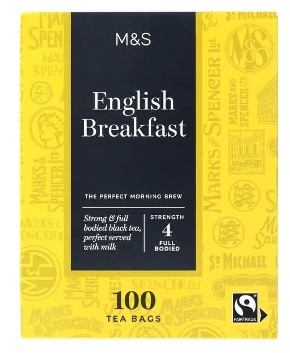 Marks & Spencer English Breakfast teafilter