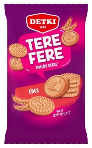 Detki Tere-fere omlós édes keksz