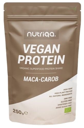 Nutriqa Organic Vegan Maca-Carob Protein Shake