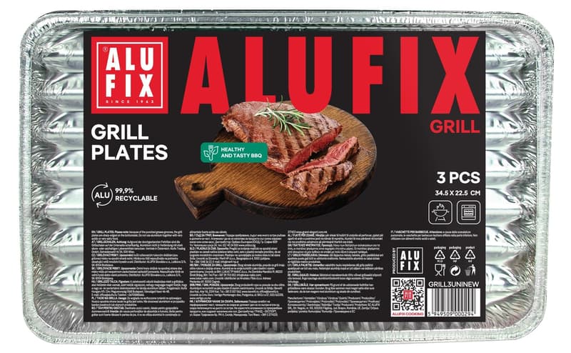 Alufix Grill tálca