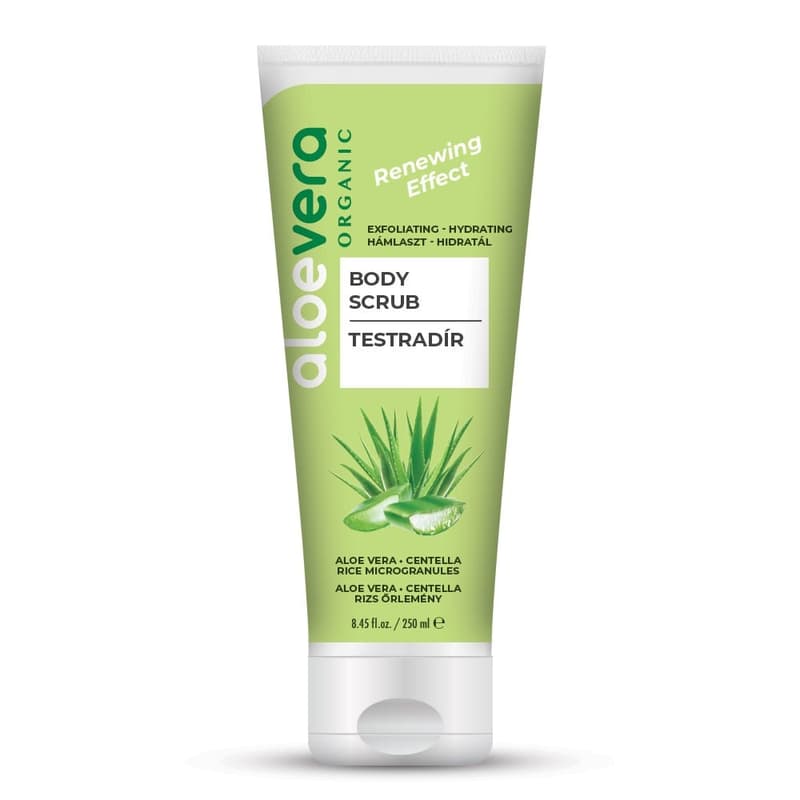 Aloe Vera Organic Bőrmegújító testradír