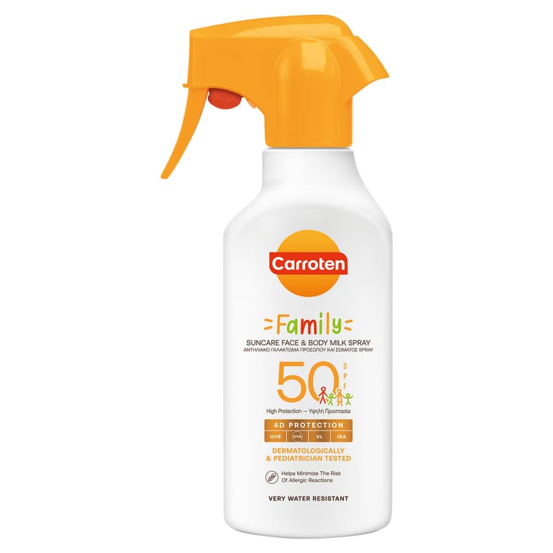 CARROTEN MILK TRIGGER FAMILY SPF50 270ML