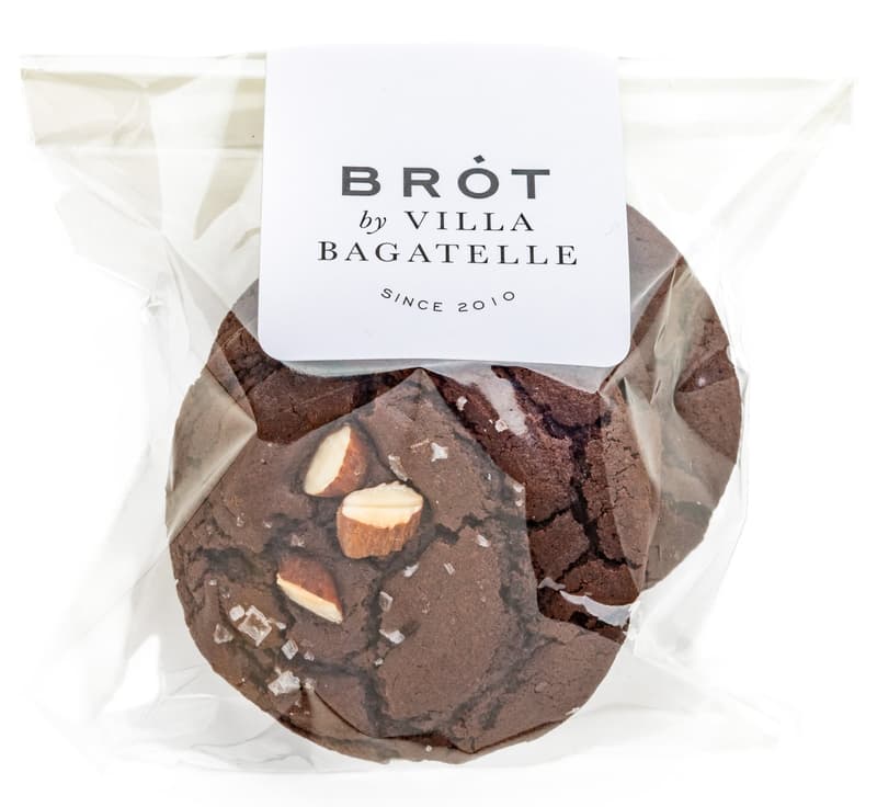 BRÓT Vegán brownie keksz nádcukorral (3db)