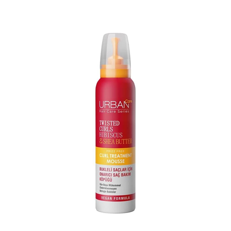 TWISTED CURLS HIBISCUS & SHEA BUTTER CURL TREATMENT MOUSSE