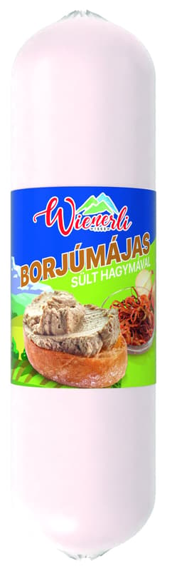Wienerli Viaszolt borjúmájas sülthagymás