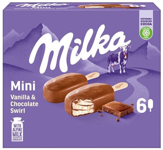 Milka Mini pákcikás jégkrém multipack