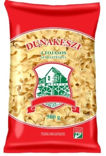 Dunakeszi 4 tojásos fodros rövidmetélt