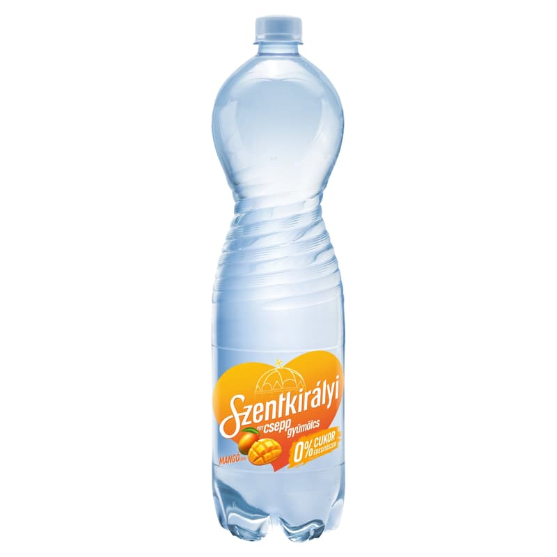 Szentkirályi 1,5l PET Egy Csepp Gyümölcs Mangó DRS