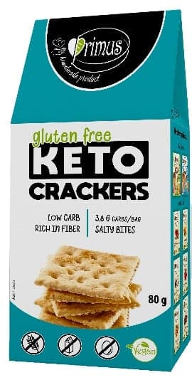 Primus Gluten-free Plant-based Keto Crackers