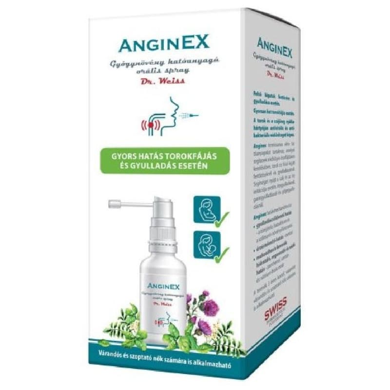 Herbal Swiss Anginex orális spray 30ml