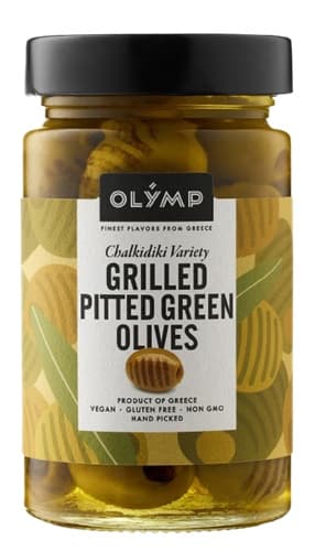 Olymp Grillezett magozott zöld olívabogyó olajban ( 290 g )