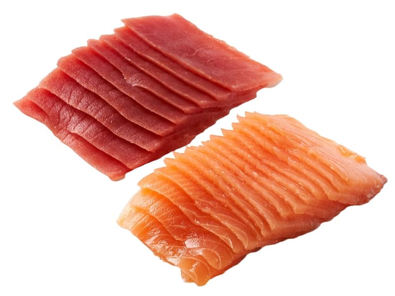 Oceans lazac és tonhal szeletek, Sashimi készítéshez (Sushi adagok)