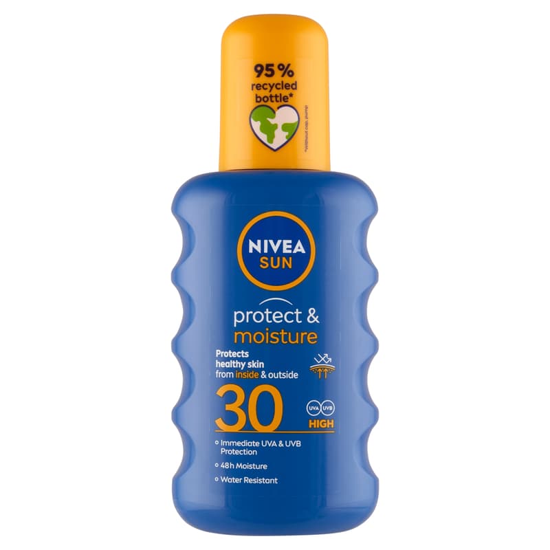 NIVEA SUN Protect & Moisture Spray FF30