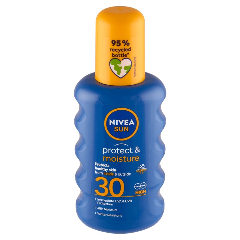 NIVEA SUN Protect & Moisture Spray FF30