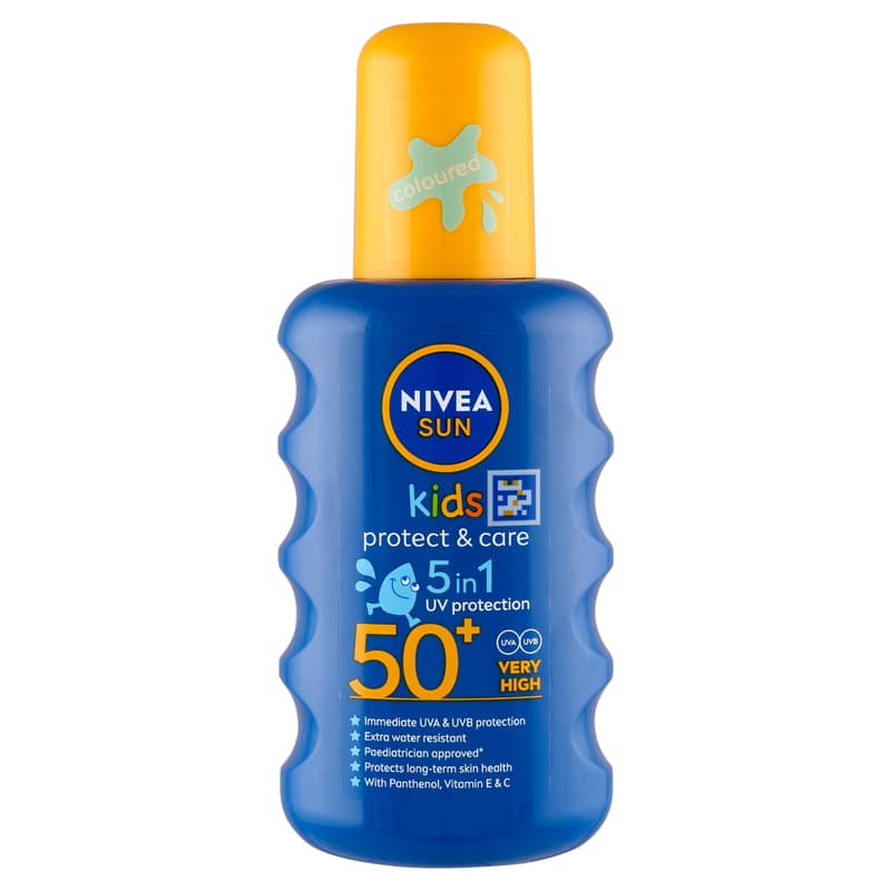 NIVEA SUN Kids Hidratáló Gyermek Napozó Spray FF50+