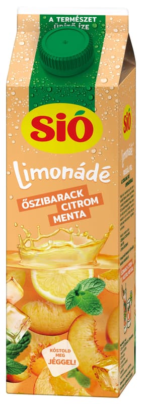 SIÓ Lemonade Peach-Lemon-Mint 1L