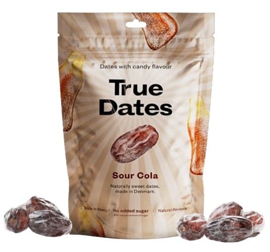 True Dates magnélküli ízesített datolya - Sour Cola