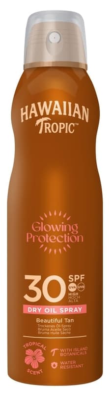 Hawaiian Tropic Glowing Protection SPF30 napolaj spray