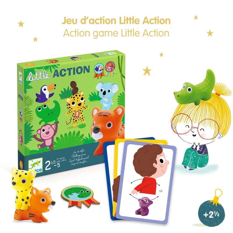 Djeco Egy kis cselekvés társasjáték - Little action