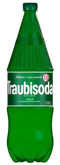 Traubisoda Szőlő szénsavas üdítőital cukorral és édesítőszerekkel