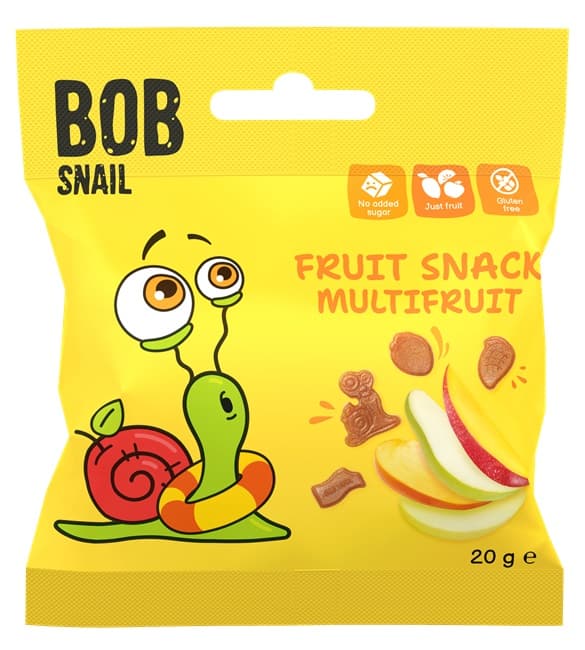 BOB Snail Gyümölcs Snack - Multifruit
