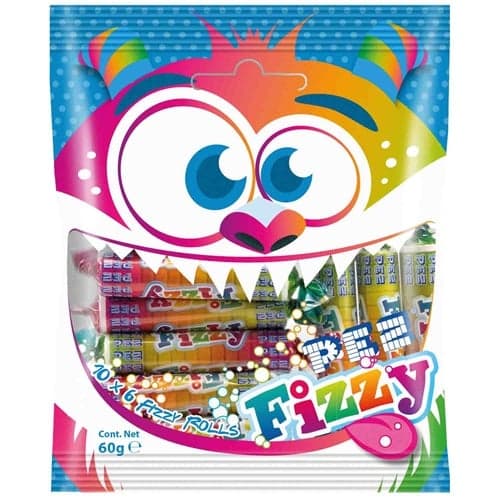 PEZ Fizzy cukorka tasakban