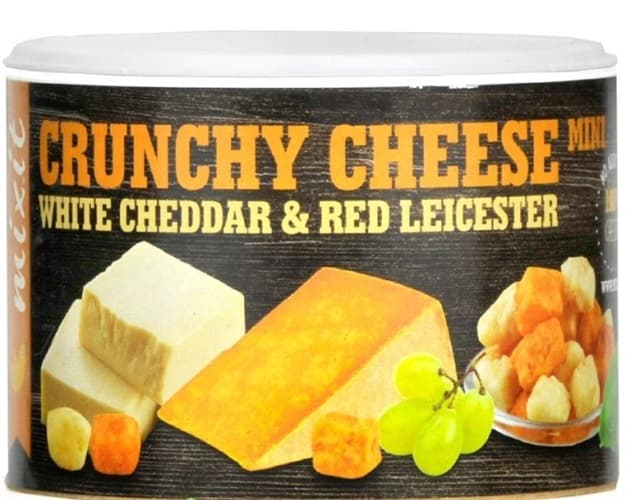 Mixit Ropogós sajtok: White Cheddar & Red Leicester