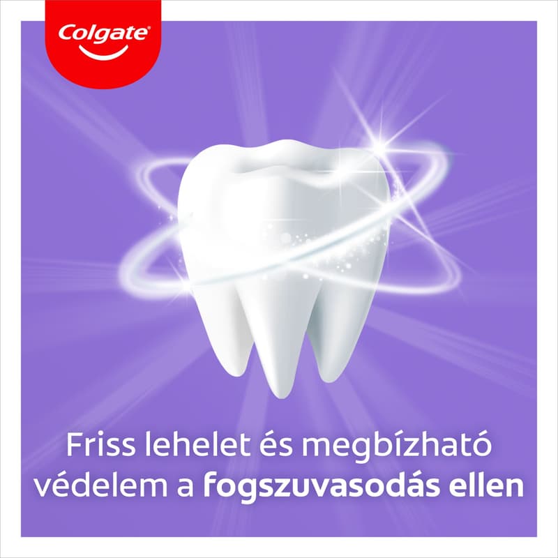 Colgate Advanced Whitening Purple toothpaste