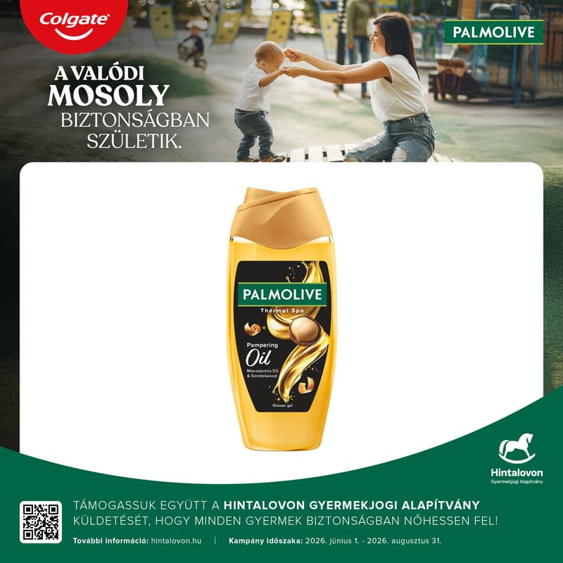 Palmolive Thermal Spa Pampering Oil tusfürdő