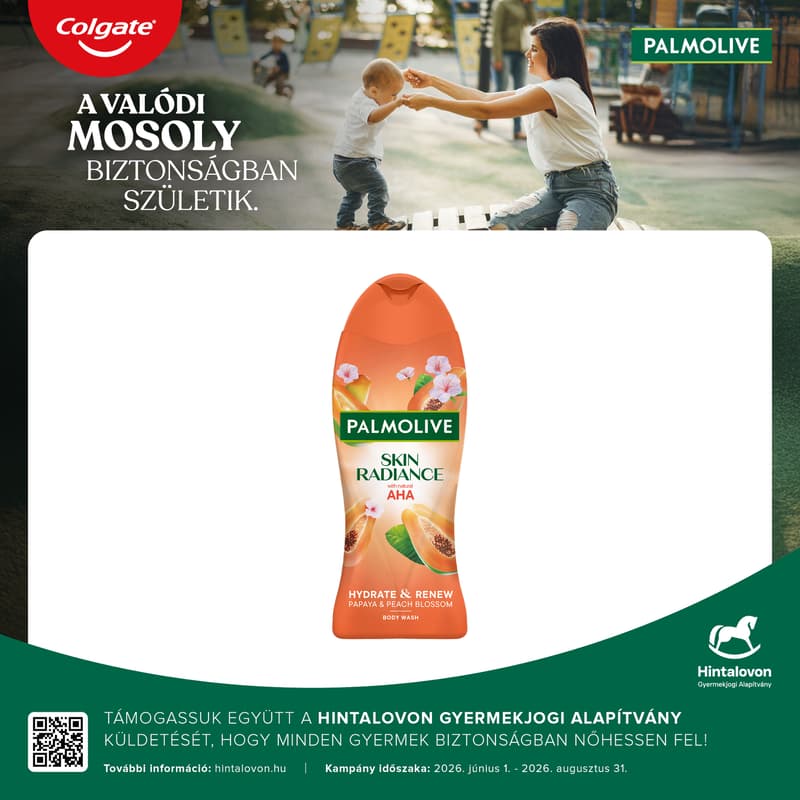 Palmolive Skin Radiance AHA Papaya & Peach tusfürdő