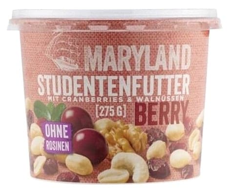 Maryland diákcsemege vörösáfonyával