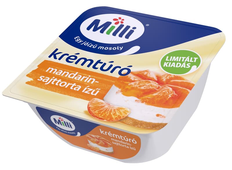 Milli Mandarine & Cheesecake Curd Dessert