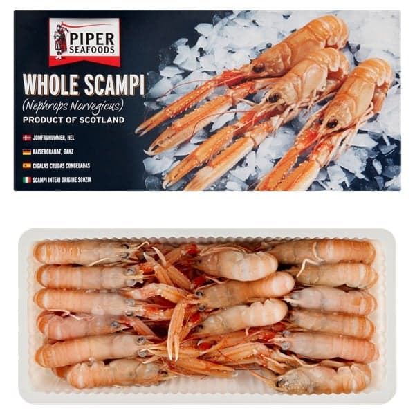 Scampi - Langusztino 21/30 fagyasztott(egész rák)