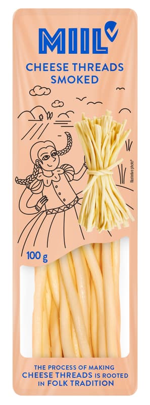 Miil füstölt sajtszálak