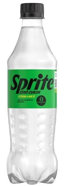 Sprite zéró cukor citrom- és limeízű energiamentes szénsavas üdítőital édesítőszerekkel