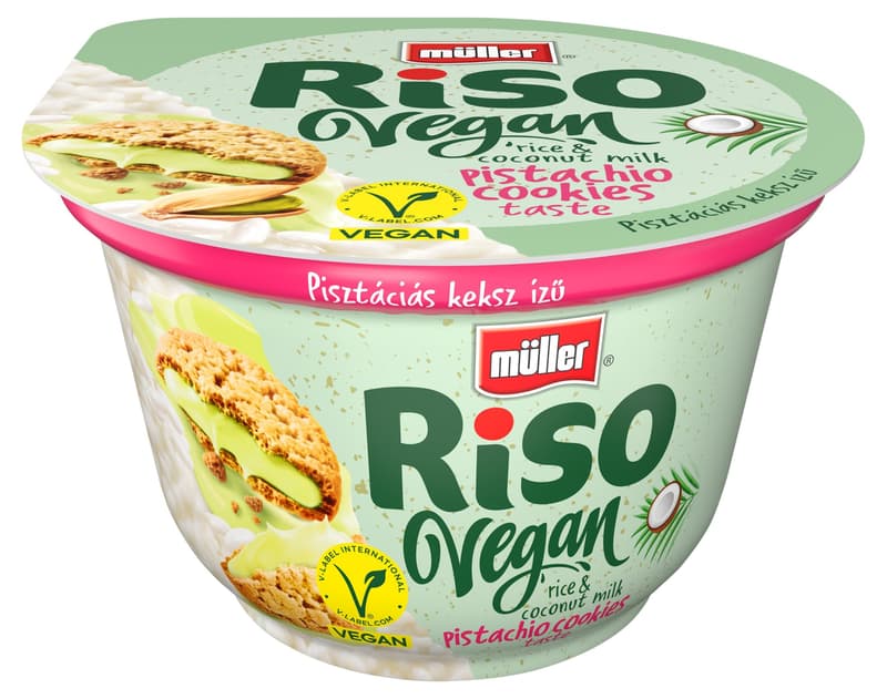 Müller Riso Vegán, többféle ízben
