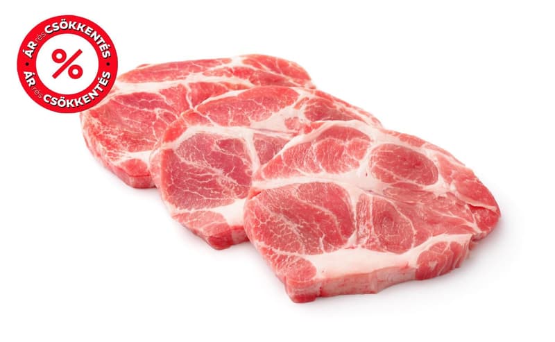 Szeletelt sertéstarja csont nélkül