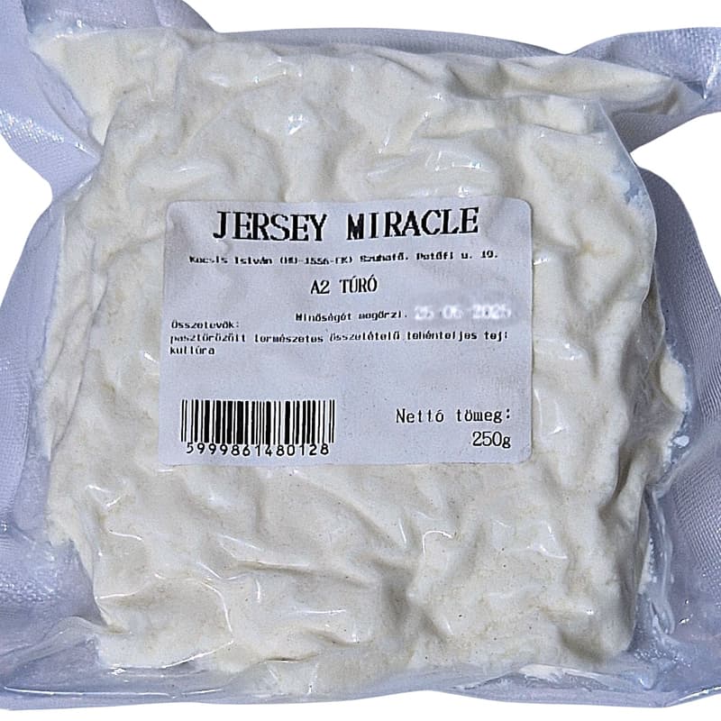 Jersey Miracle A2 tehéntúró