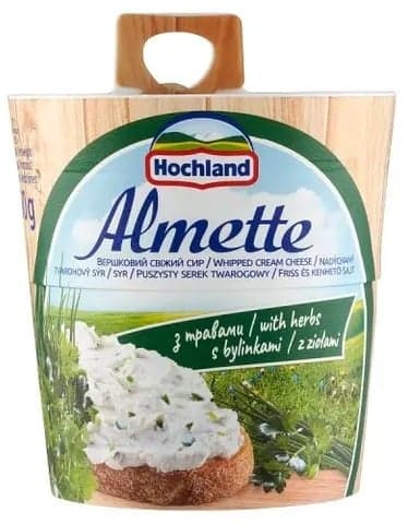 Hochland Almette Creamy Fresh Cheese with Spices