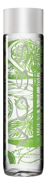 VOSS Lime and Menta flavoured sparkling water - glass bottle 375 ml