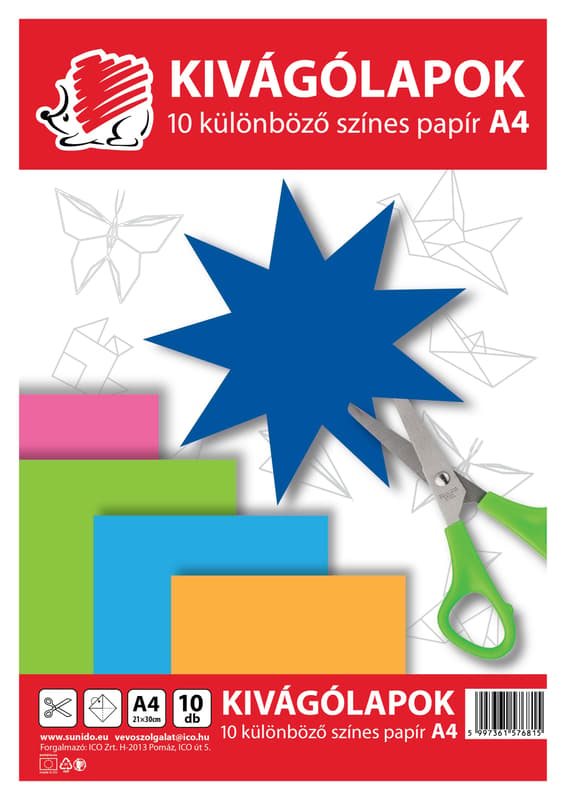 Süni Kivágólapok A/4 10Lap