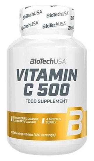 Vitamin C 500 chewable tablet 120 tablets