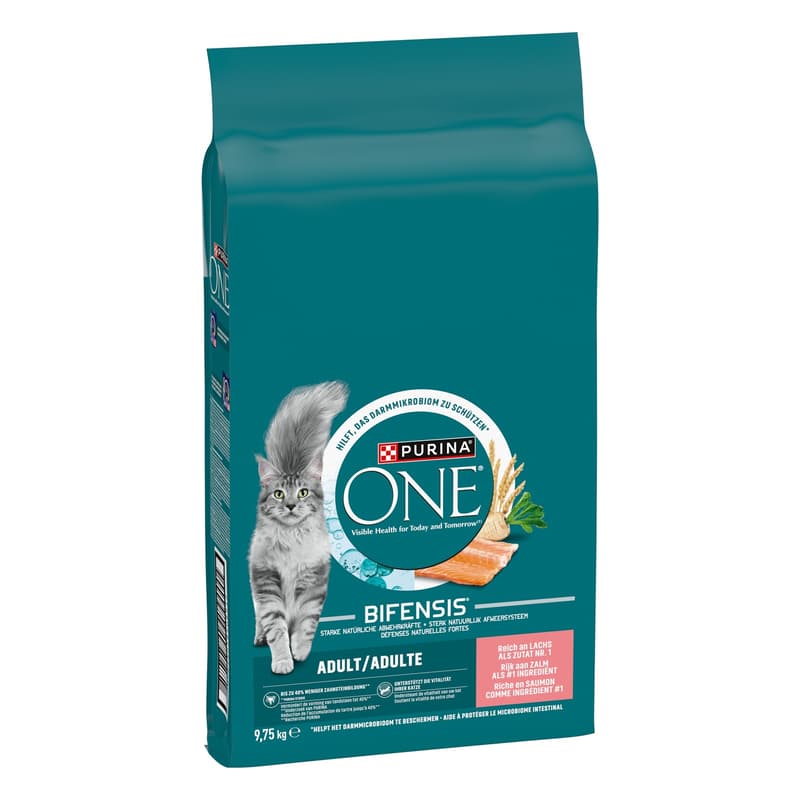 PURINA ONE Lazacban gazdag száraz macskaeledel