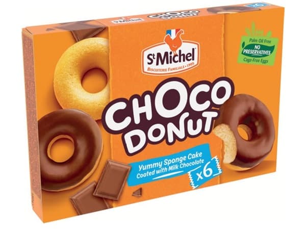 St Michel choco Donut - Csokoládés Fánk