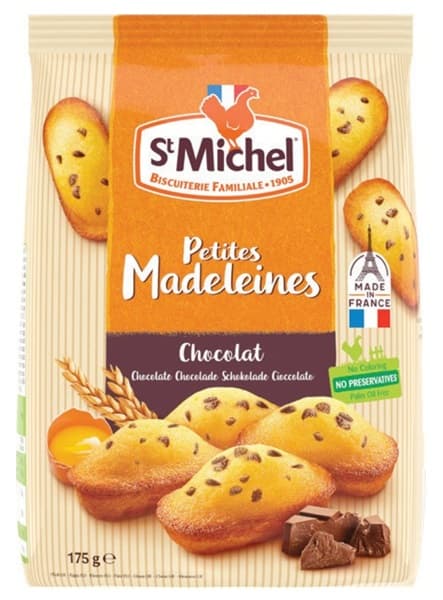 St Michel Madeleine Csokoládé darabos sütemény