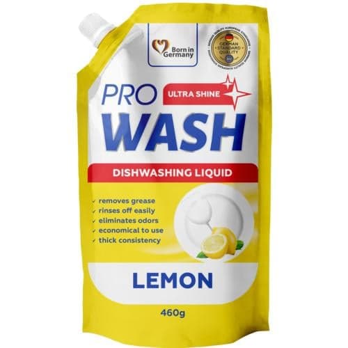PRO WASH mosogatószer Citrom (utántöltő) 460 ml