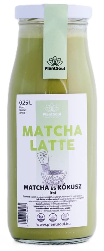 Plantsoul Matcha és kókusz ital