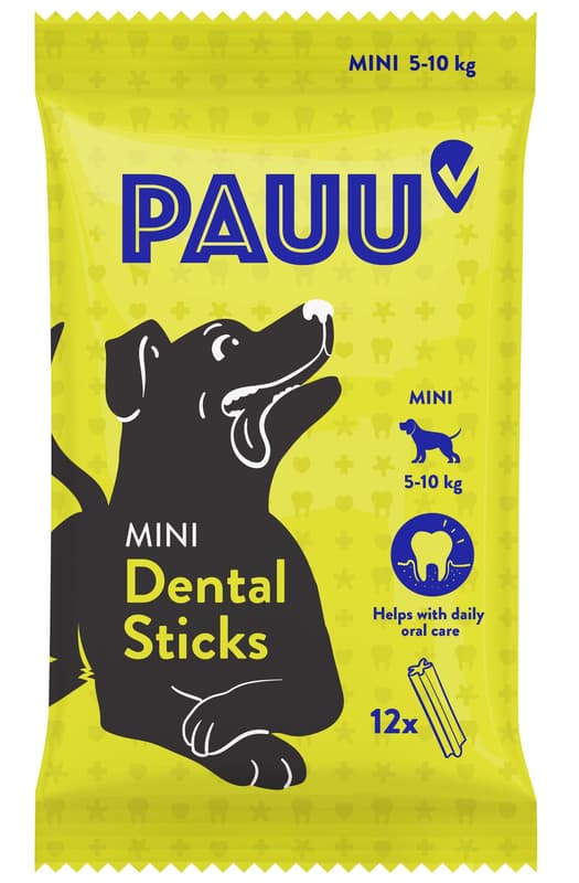 Pauu Snack Dog dental sticks