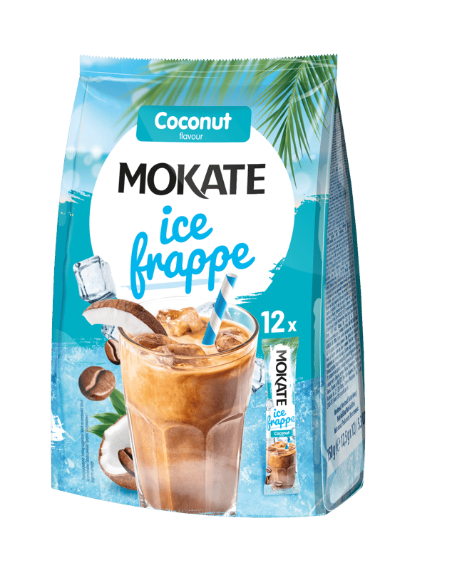 MOKATE Ice Frappe - kókusz (12 adag)