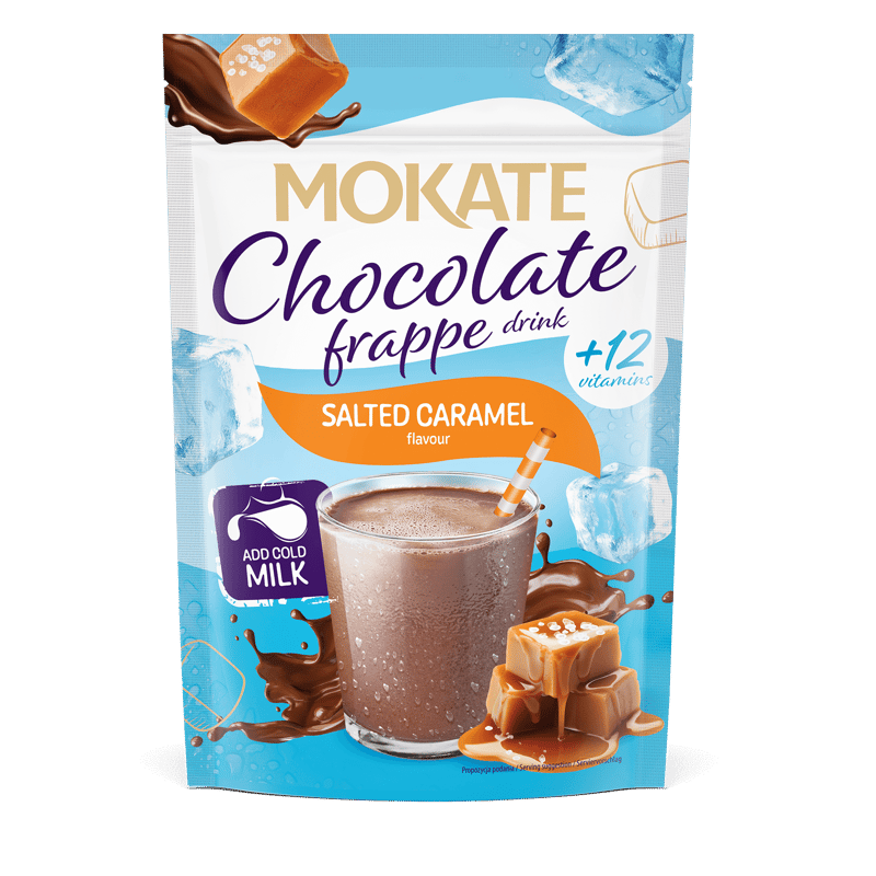 MOKATE Csokoládé frappé - sós karamell